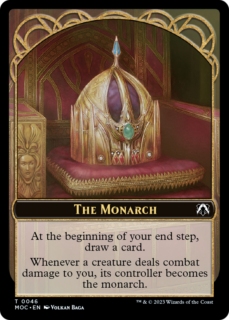 The Monarch // Shapeshifter Double-Sided Token [March of the Machine Commander Tokens] | Gear Gaming Bentonville
