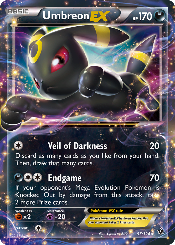 Umbreon EX (55/124) [XY: Fates Collide] | Gear Gaming Bentonville