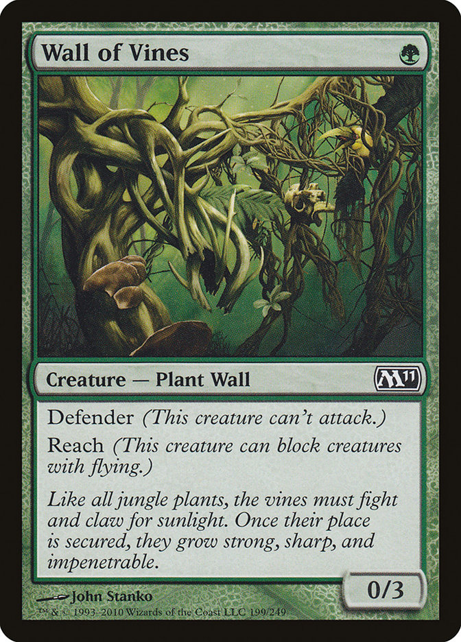 Wall of Vines [Magic 2011] | Gear Gaming Bentonville