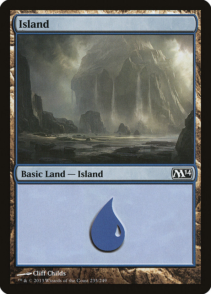 Island (235) [Magic 2014] | Gear Gaming Bentonville