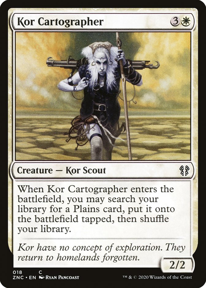 Kor Cartographer [Zendikar Rising Commander] | Gear Gaming Bentonville