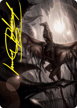 Shadrix Silverquill Art Card (Gold-Stamped Signature) [Strixhaven: School of Mages Art Series] | Gear Gaming Bentonville