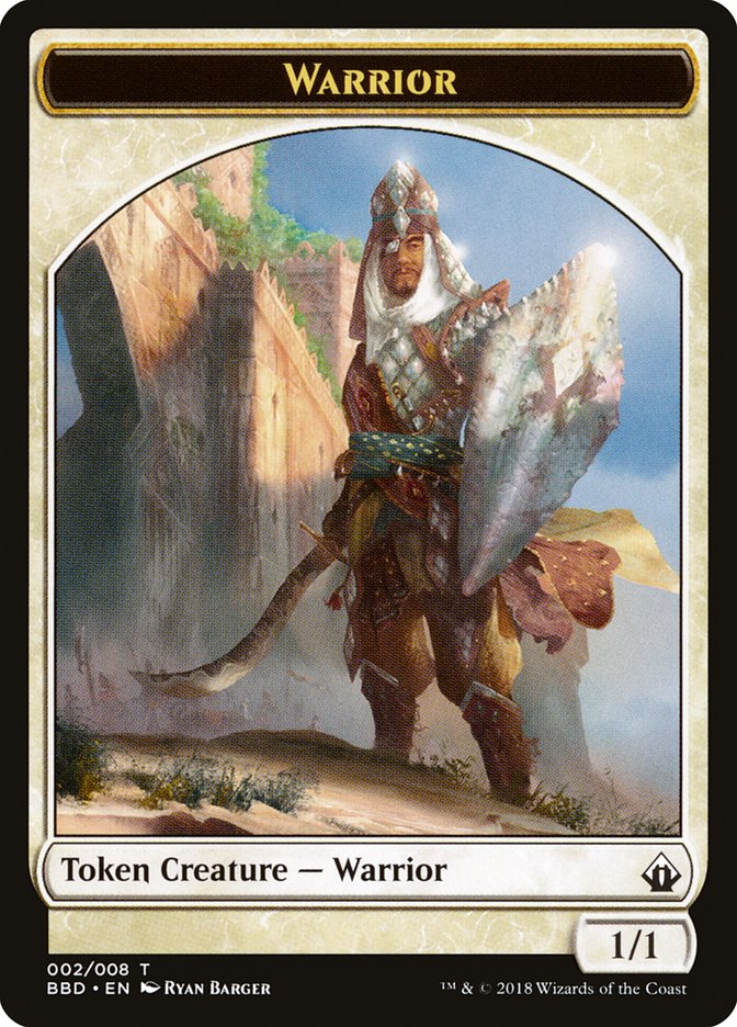 Warrior Token [Battlebond Tokens] | Gear Gaming Bentonville