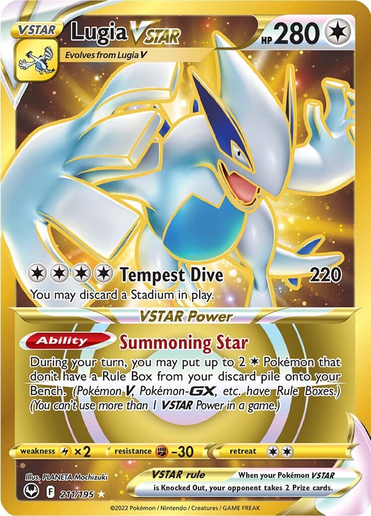 Lugia VSTAR (211/195) [Sword & Shield: Silver Tempest] | Gear Gaming Bentonville