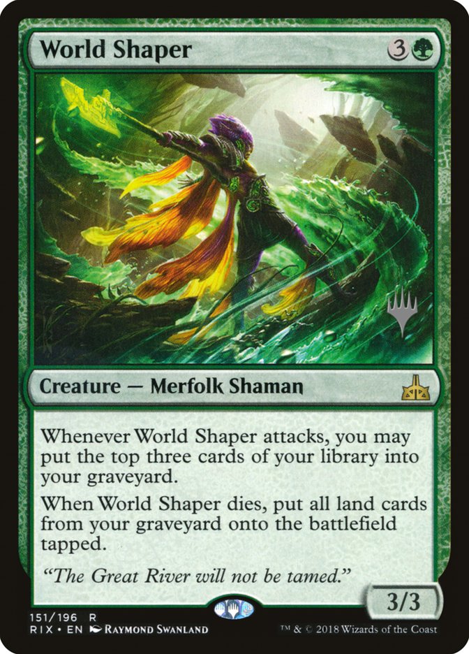 World Shaper (Promo Pack) [Rivals of Ixalan Promos] | Gear Gaming Bentonville