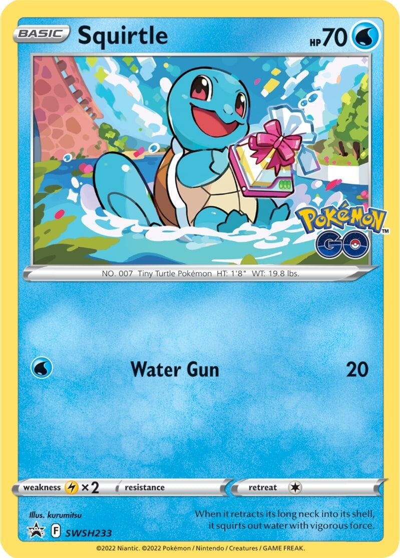 Squirtle (SWSH233) [Sword & Shield: Black Star Promos] | Gear Gaming Bentonville