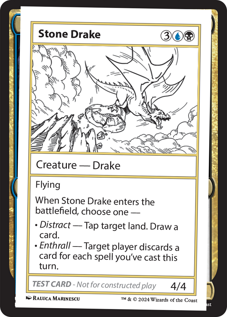 Stone Drake [Mystery Booster 2 Playtest Cards] | Gear Gaming Bentonville