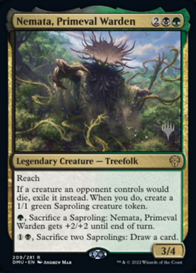 Nemata, Primeval Warden (Promo Pack) [Dominaria United Promos] | Gear Gaming Bentonville