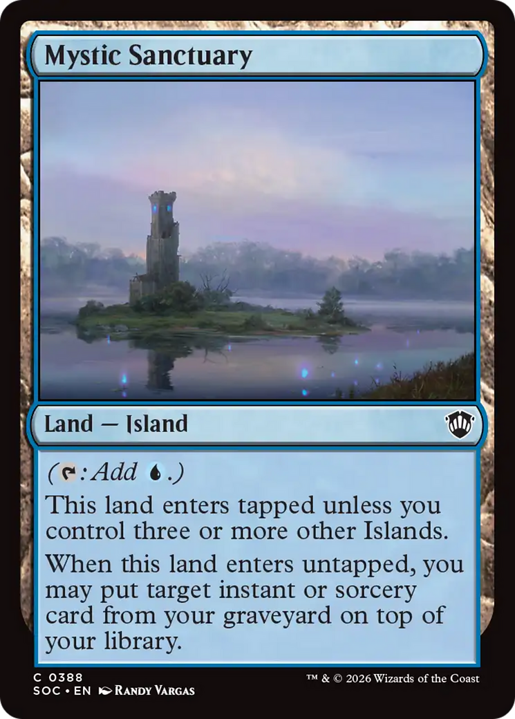 Mystic Sanctuary [Secrets of Strixhaven Commander] | Gear Gaming Bentonville
