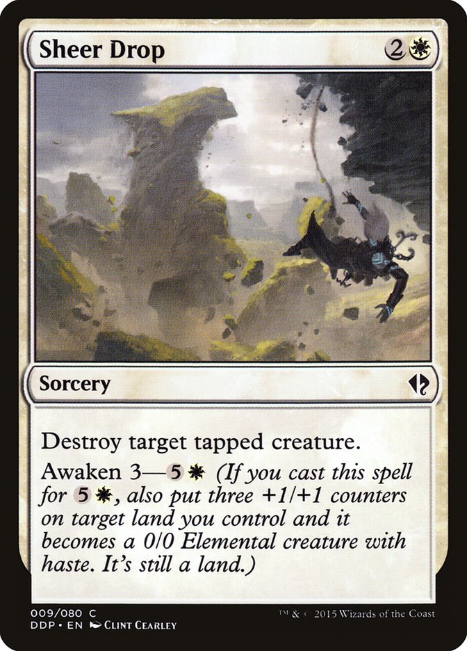 Sheer Drop [Duel Decks: Zendikar vs. Eldrazi] | Gear Gaming Bentonville