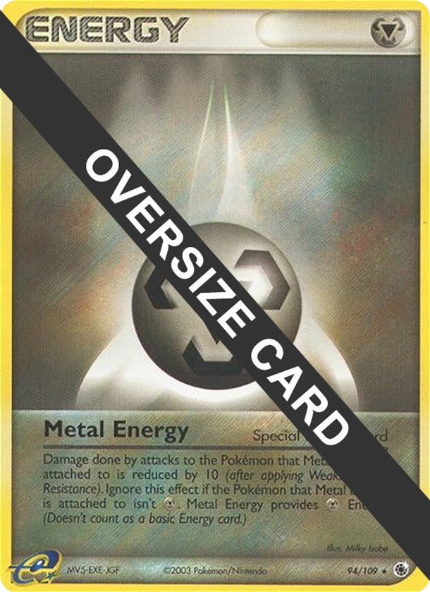 Metal Energy (94/109) (Jumbo Card) [EX: Ruby & Sapphire] | Gear Gaming Bentonville