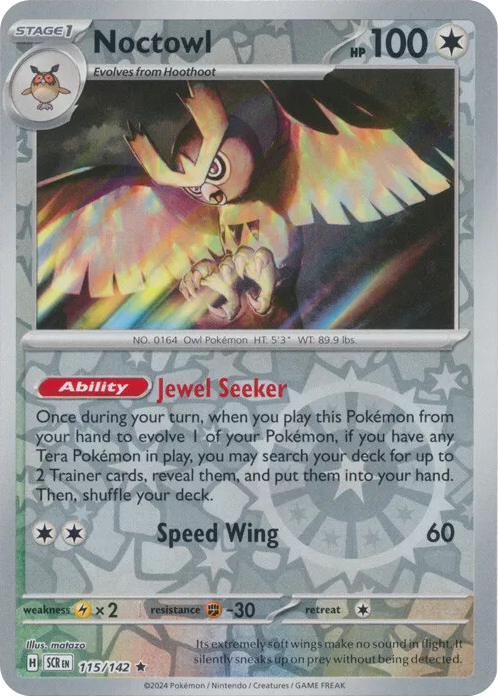 Noctowl (115/142) [Scarlet & Violet: Stellar Crown] | Gear Gaming Bentonville