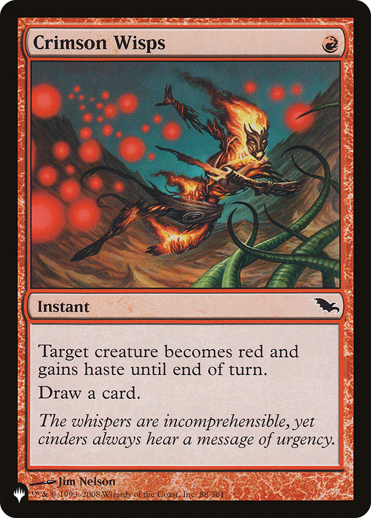 Crimson Wisps [The List Reprints] | Gear Gaming Bentonville