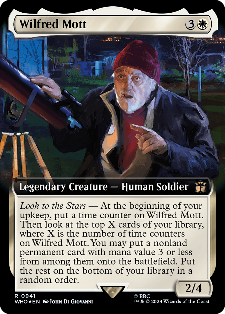 Wilfred Mott (Extended Art) (Surge Foil) [Doctor Who] | Gear Gaming Bentonville