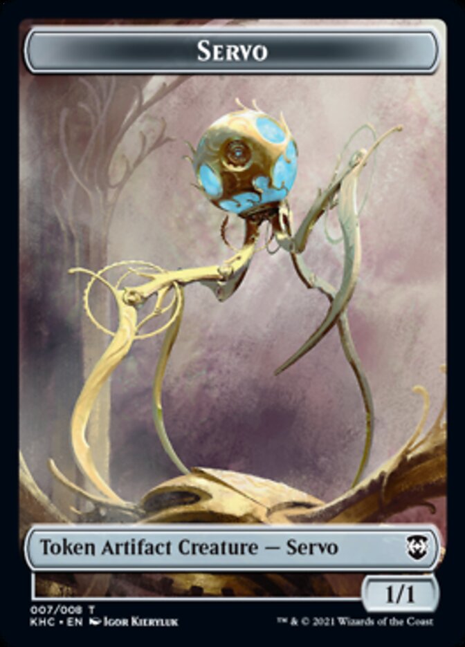 Servo Token [Kaldheim Commander Tokens] | Gear Gaming Bentonville