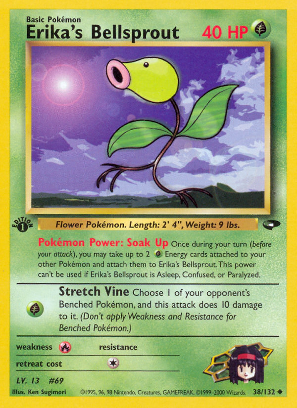 Erika's Bellsprout (38/132) [Gym Challenge 1st Edition] | Gear Gaming Bentonville