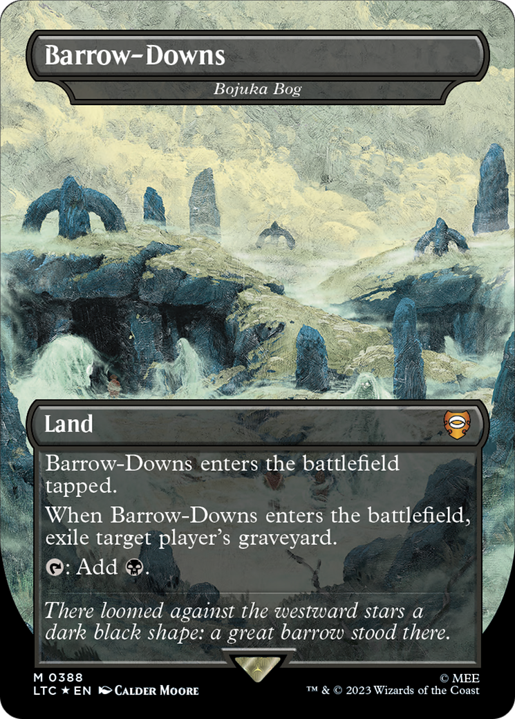 Barrow-Downs - Bojuka Bog (Surge Foil Realms and Relics) [The Lord of the Rings: Tales of Middle-Earth Commander] | Gear Gaming Bentonville