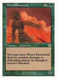 Thorn Elemental (Oversized) [Oversize Cards] | Gear Gaming Bentonville