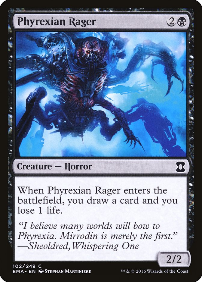 Phyrexian Rager [Eternal Masters] | Gear Gaming Bentonville
