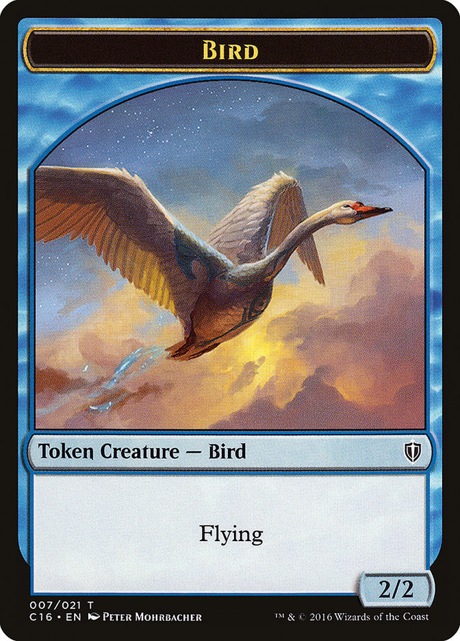 Bird Token (007/021) [Commander 2016 Tokens] | Gear Gaming Bentonville