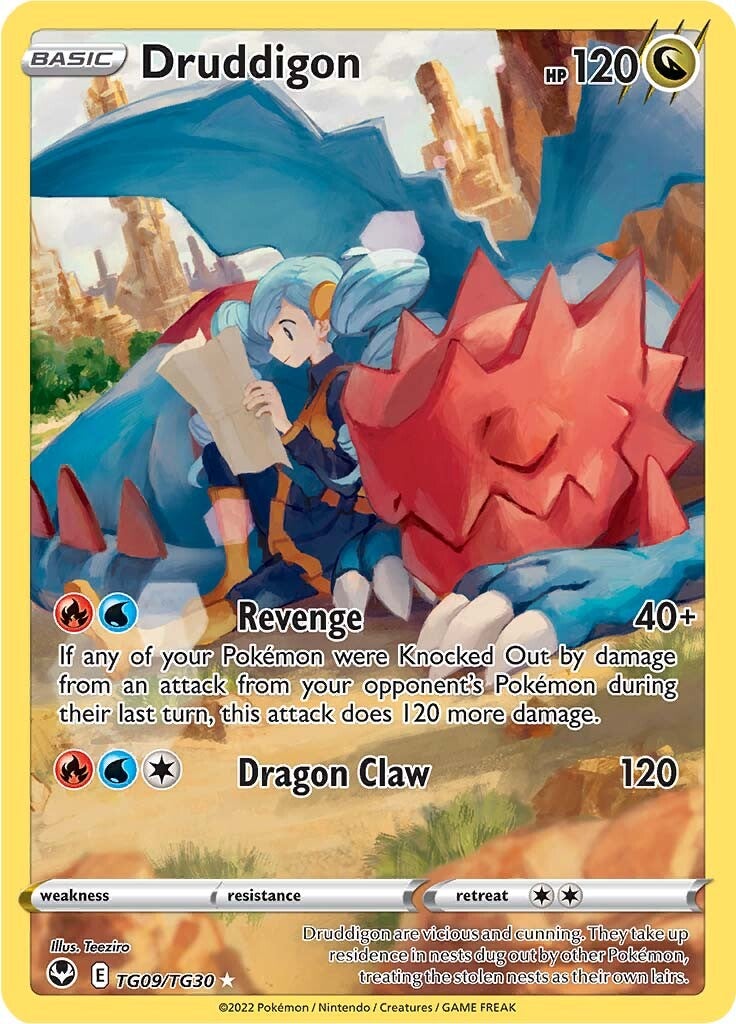 Druddigon (TG09/TG30) [Sword & Shield: Silver Tempest] | Gear Gaming Bentonville