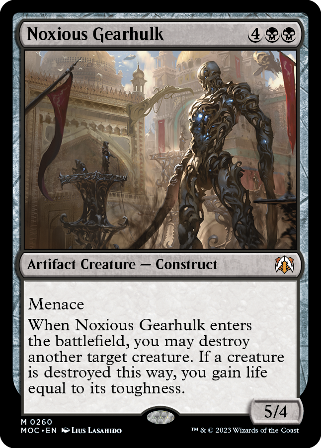 Noxious Gearhulk [March of the Machine Commander] | Gear Gaming Bentonville