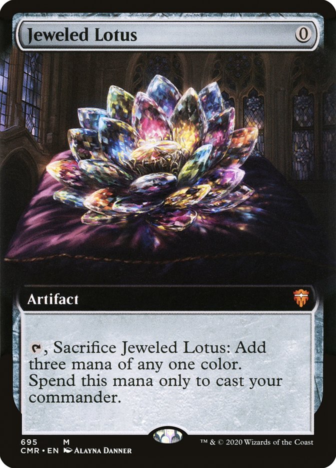 Jeweled Lotus (Extended Art) [Commander Legends] | Gear Gaming Bentonville