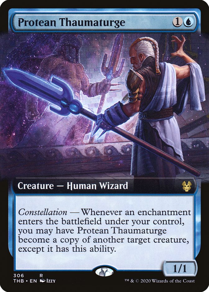Protean Thaumaturge (Extended Art) [Theros Beyond Death] | Gear Gaming Bentonville