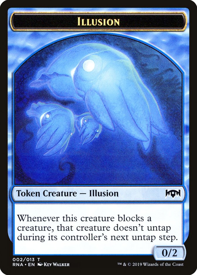 Illusion Token [Ravnica Allegiance Tokens] | Gear Gaming Bentonville