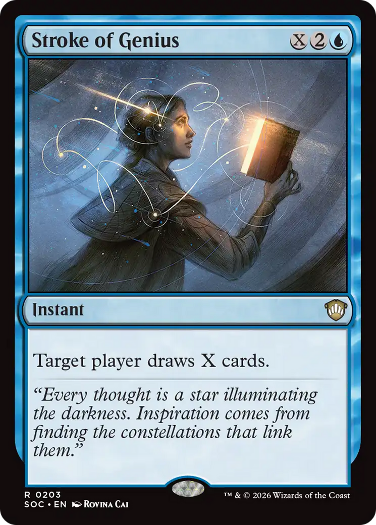 Stroke of Genius [Secrets of Strixhaven Commander] | Gear Gaming Bentonville