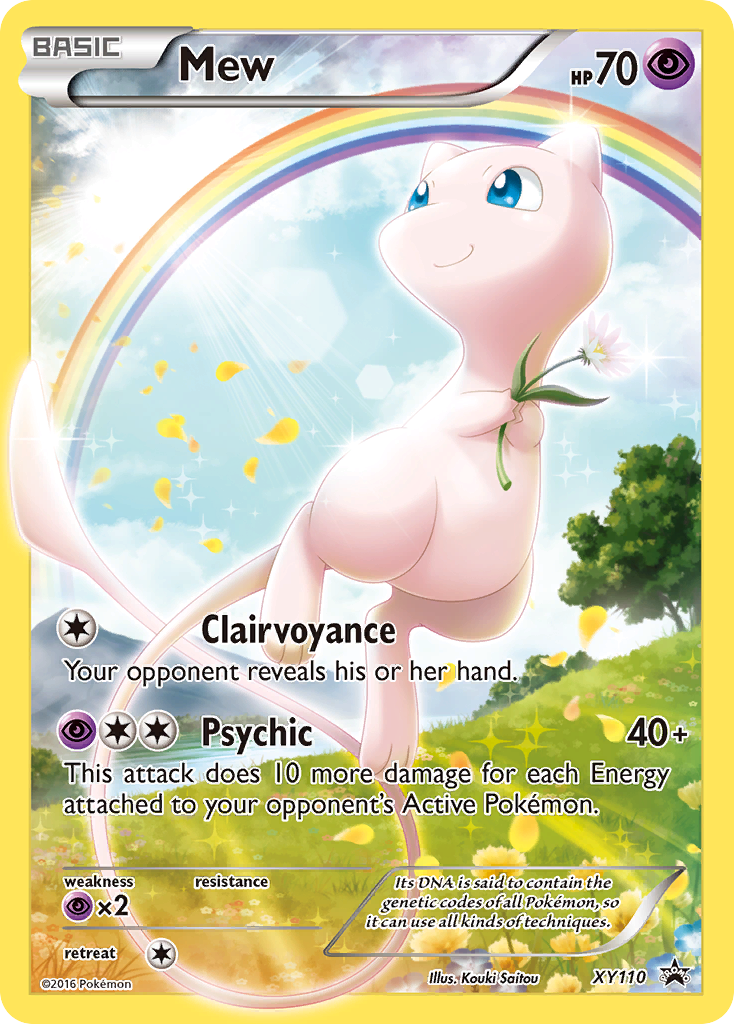 Mew (XY110) [XY: Black Star Promos] | Gear Gaming Bentonville