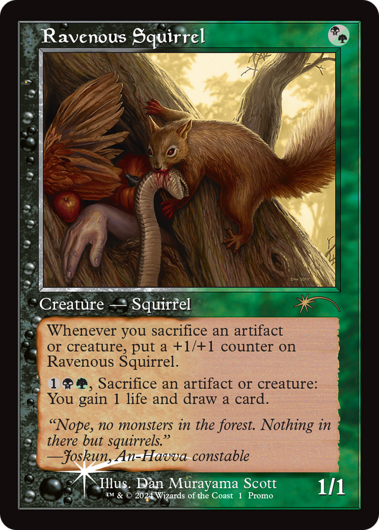 Ravenous Squirrel (Open House) [Wizards Play Network 2024] | Gear Gaming Bentonville