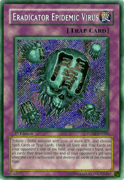 Eradicator Epidemic Virus [FOTB-EN068] Secret Rare | Gear Gaming Bentonville