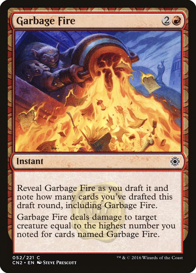 Garbage Fire [Conspiracy: Take the Crown] | Gear Gaming Bentonville