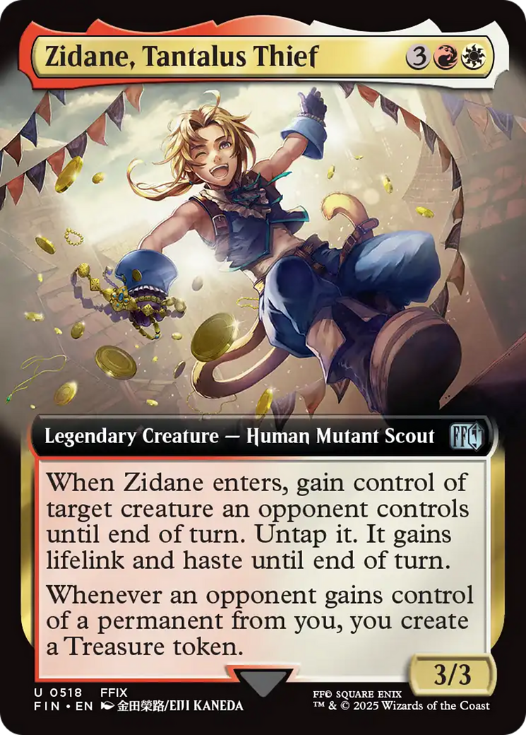 Zidane, Tantalus Thief (Extended Art) [FINAL FANTASY] | Gear Gaming Bentonville
