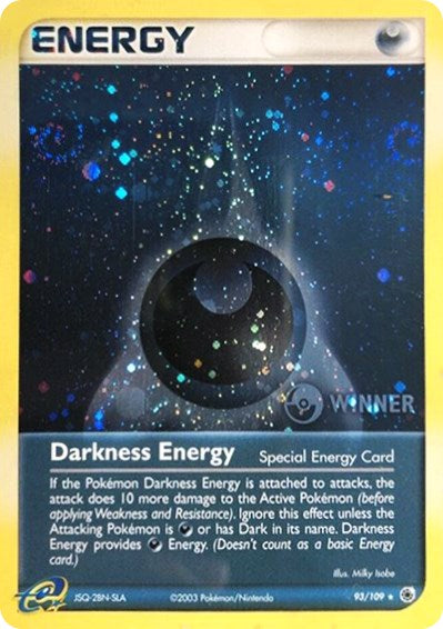 Darkness Energy (93/109) (Special) (Winner) [EX: Ruby & Sapphire] | Gear Gaming Bentonville