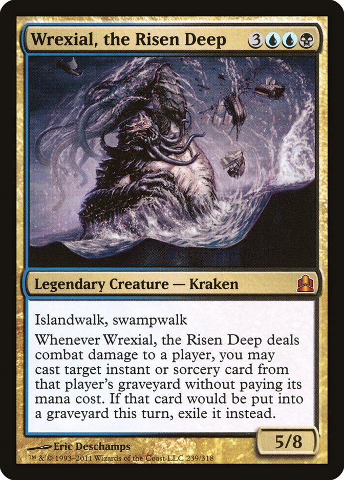 Wrexial, the Risen Deep [Commander 2011] | Gear Gaming Bentonville