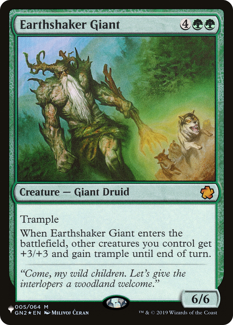 Earthshaker Giant [The List Reprints] | Gear Gaming Bentonville