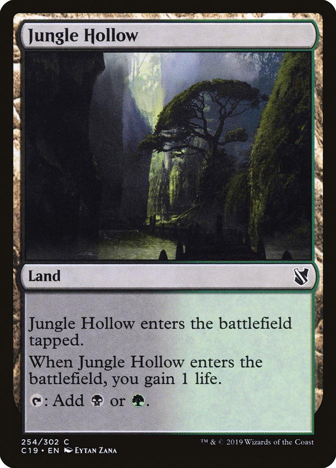 Jungle Hollow [Commander 2019] | Gear Gaming Bentonville
