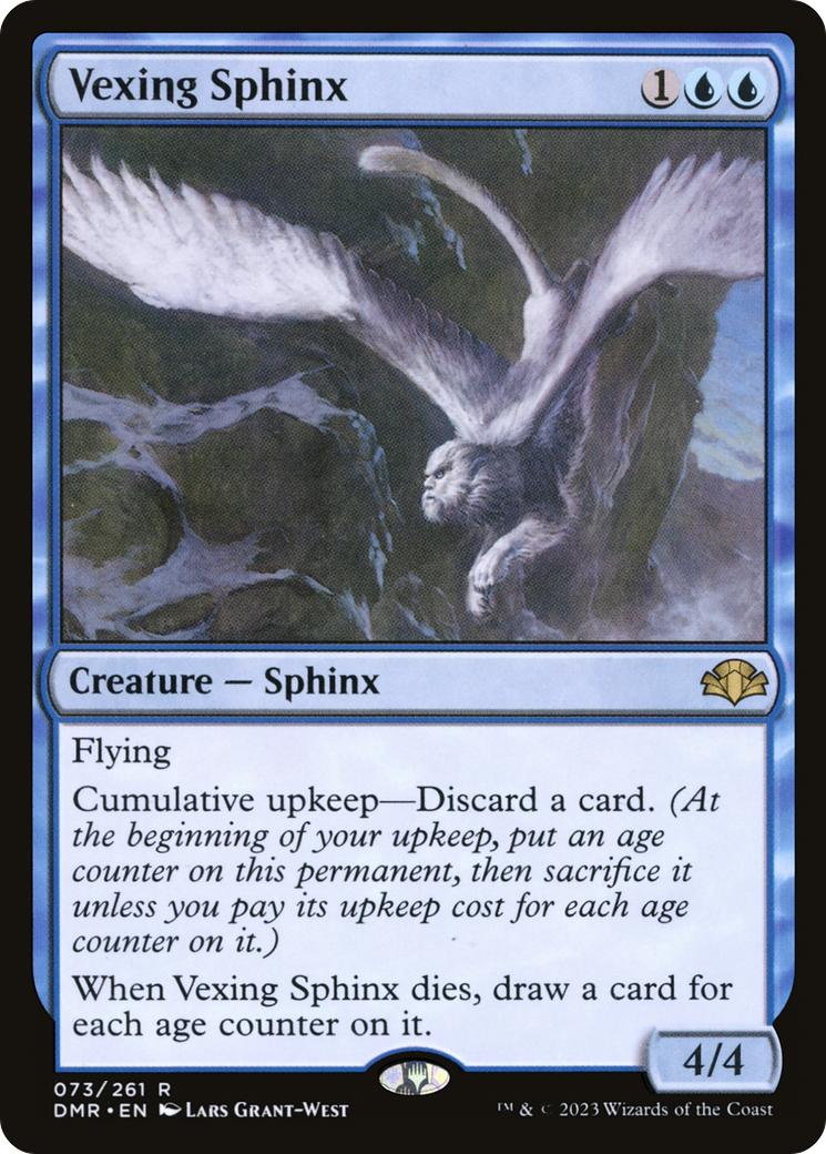 Vexing Sphinx [Dominaria Remastered] | Gear Gaming Bentonville