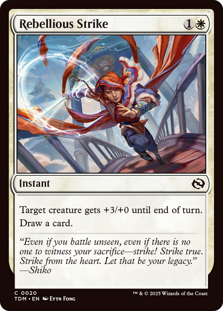 Rebellious Strike [Tarkir: Dragonstorm] | Gear Gaming Bentonville