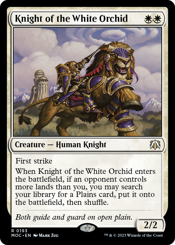 Knight of the White Orchid [March of the Machine Commander] | Gear Gaming Bentonville