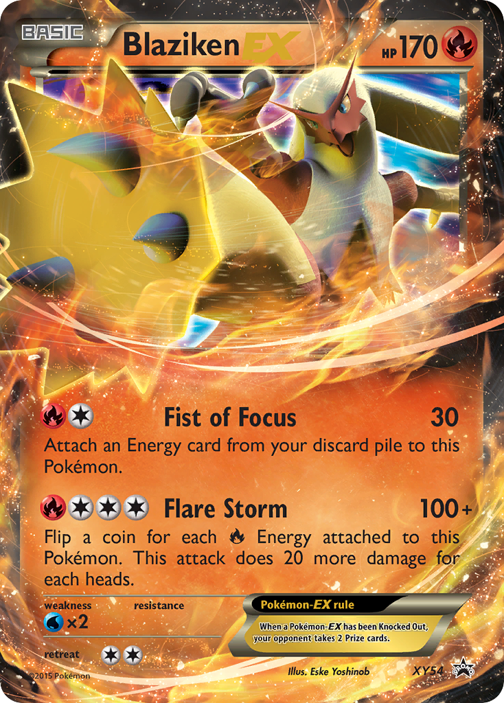 Blaziken EX (XY54) [XY: Black Star Promos] | Gear Gaming Bentonville