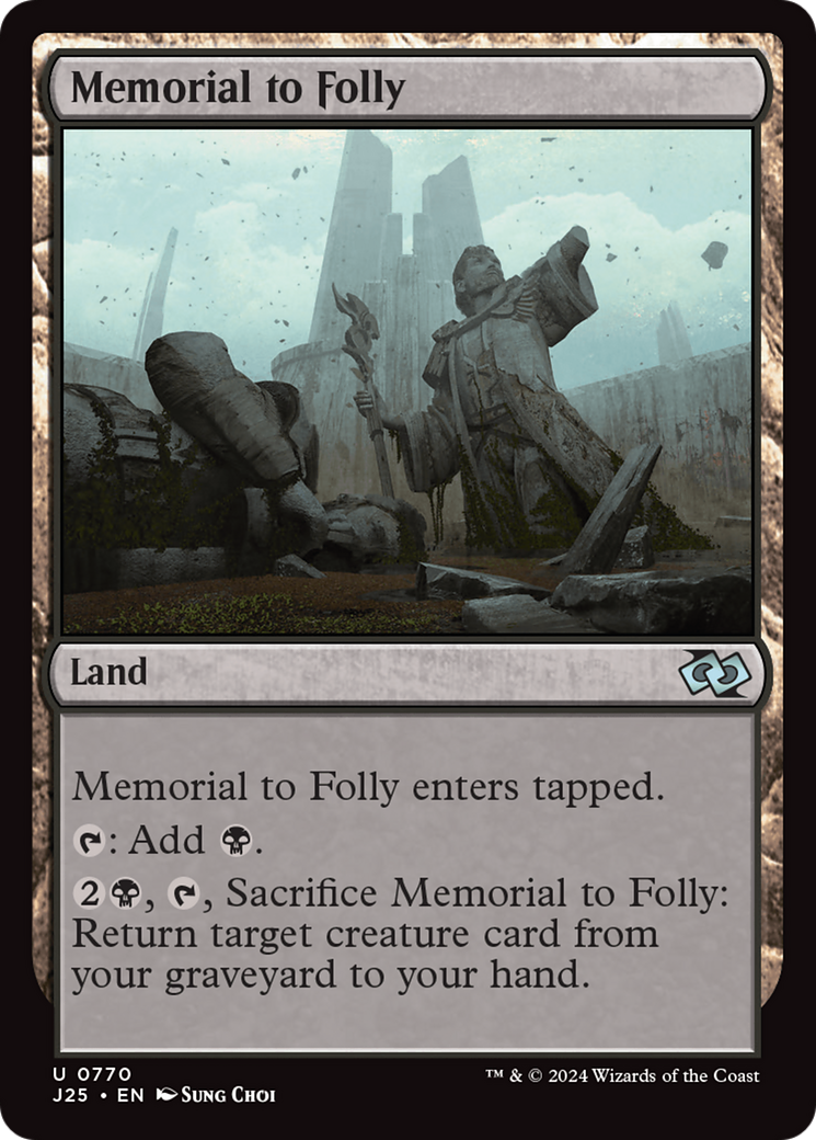 Memorial to Folly [Foundations Jumpstart] | Gear Gaming Bentonville