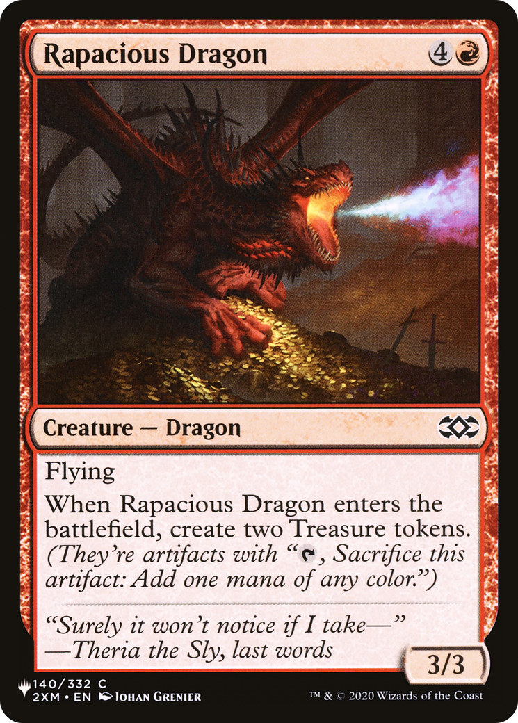 Rapacious Dragon [The List Reprints] | Gear Gaming Bentonville