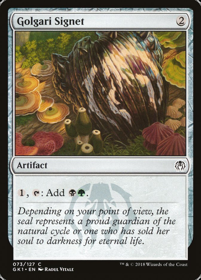 Golgari Signet [Guilds of Ravnica Guild Kit] | Gear Gaming Bentonville