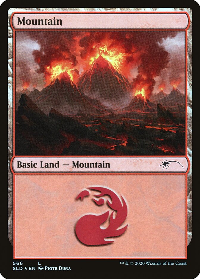 Mountain (Seismic) (566) [Secret Lair Drop Promos] | Gear Gaming Bentonville