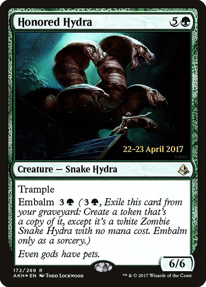 Honored Hydra [Amonkhet Prerelease Promos] | Gear Gaming Bentonville