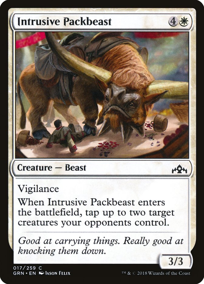 Intrusive Packbeast [Guilds of Ravnica] | Gear Gaming Bentonville