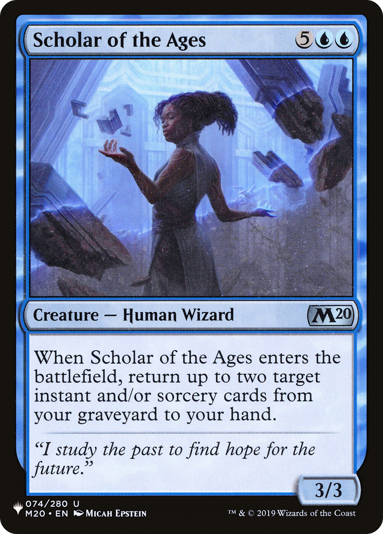 Scholar of the Ages [The List Reprints] | Gear Gaming Bentonville